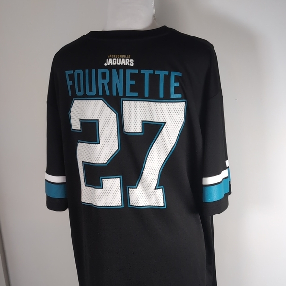 Jacksonville Jaguars #27 Fournette Jersey Shirt 2XL - Picture 4 of 6